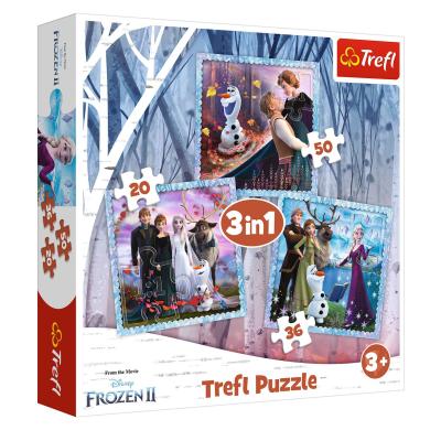 Пазли Trefl Крижане серце 2 3 в 1 (34853)