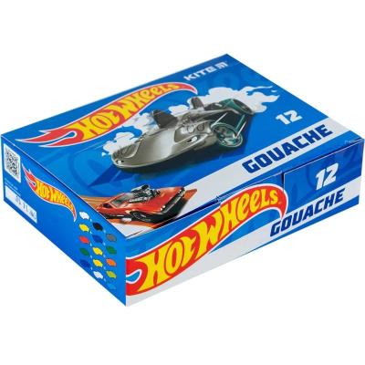 Фарби гуаш Kite Hot Wheels 12 кольорів (HW23-063)