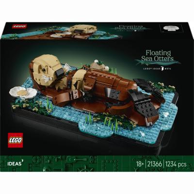 Конструктор LEGO Ideas Пливучі морські видри (21366)