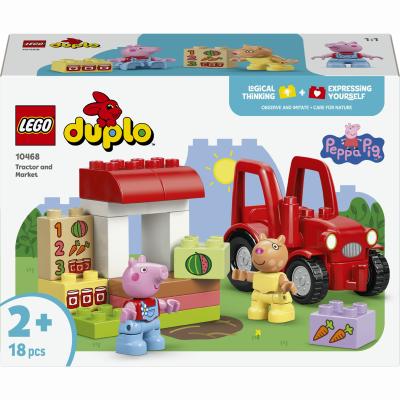 Конструктор LEGO DUPLO Peppa Pig Трактор і ринок (10468)