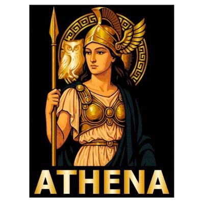 Картина за номерами Brushme Афіна (RBS1045B)