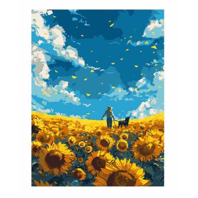 Картина за номерами Strateg Соняшникове поле (4823113897420)