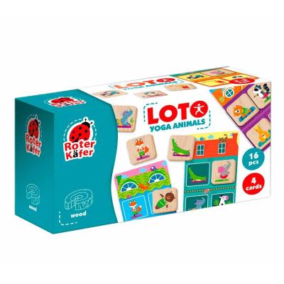 Настільна гра Roter Kafer Лото Йога для тваринок (RW4012)