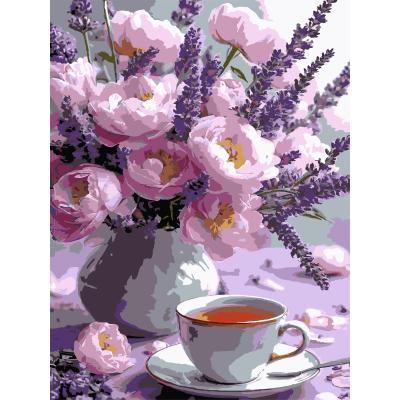 Картина за номерами Strateg Весняне цвітіння 30 х 40 см (SS-1252)