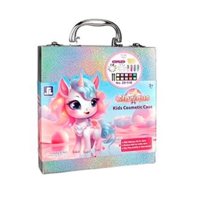 Набір косметики у кейсі Zhorya Блискучий єдиноріг (ZR-51B)