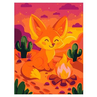 Картина за номерами Brushme Подорожі лисеняти (RBS1052)