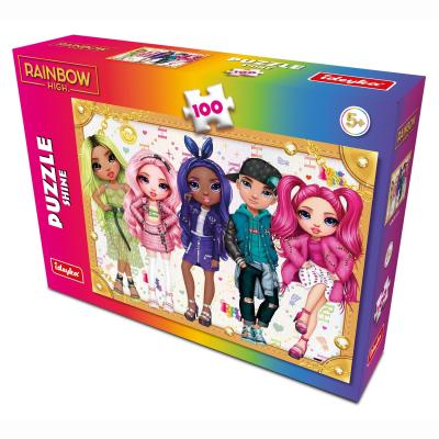 ​Пазл Ідейка Rainbow High Shine 100 елементів (LP100-001)