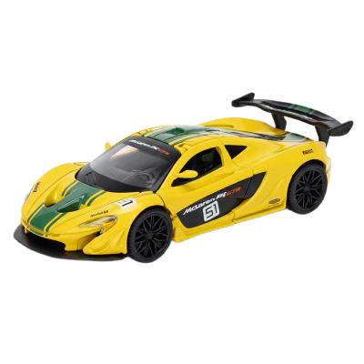 Автомодель TechnoDrive McLaren P1 жовтий 1:24 (250943MLP1YW)
