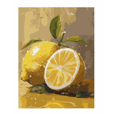 Картина за номерами Strateg Лимонний настрій (4823113897437)