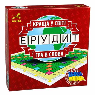 Настільна гра Arial Ерудит українською мовою (4820059910107)