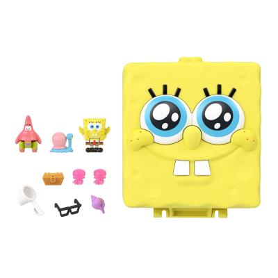 Ігровий набір Polly Pocket Sponge Bob Square Pants з мікрофігурками (JKC84)