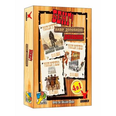 Настільна гра Geekach Бенґ! Набір доповнень(4820242622336)