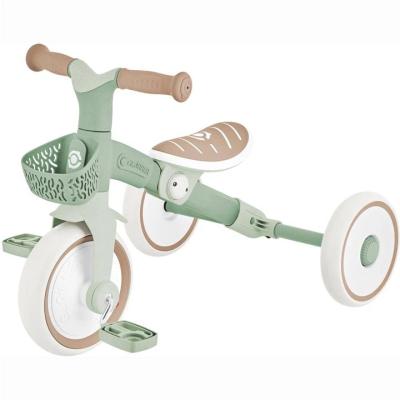 Велосипед Globber Learning trike plus 2 в 1 фісташковий (737-109)