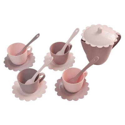 Ігровий набір Tigres Чайний сервіз Ромашка в сумці пудровий (39940)