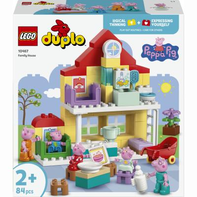 Конструктор LEGO DUPLO Peppa Pig Сімейний будинок (10467)