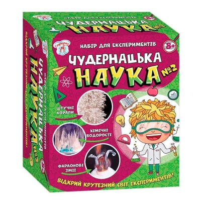 Набір для дослідів Ranok Creative Наукова гра Чудернацька наука №2 (12114115У)