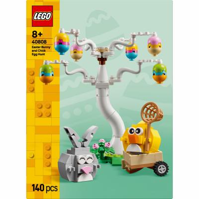 Конструктор LEGO Великодній кролик і полювання на курячі яйця (40808)