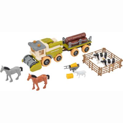 Ігровий набір Otamanko Веселий хутір Комбайн, коні, корови і вівця (532.01.64)
