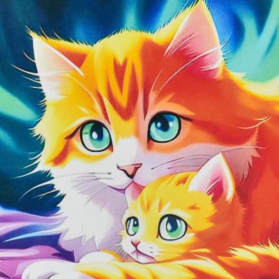 Алмазна картина Strateg Сім'я руденьких 30 х 30 см (4823113868970/8HEE16303)