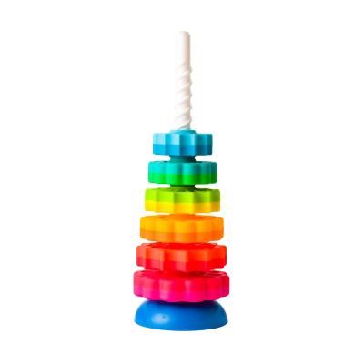Пірамідка Fat Brain toys SpinAgain гвинтова (F110ML)