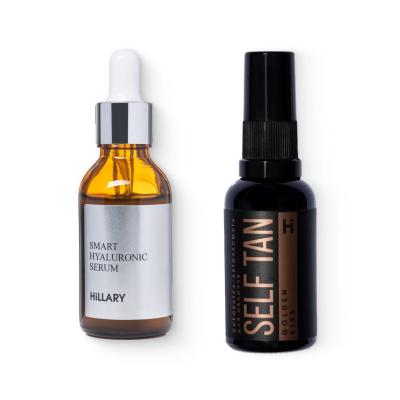 Сироватка-автозасмага для обличчя + Гіалуронова сироватка Smart