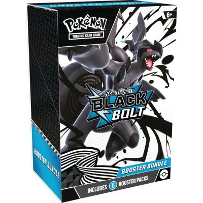 ​​Настільна гра Pokemon Black Bolt Booster Bundle SV10.5 (196214118393)