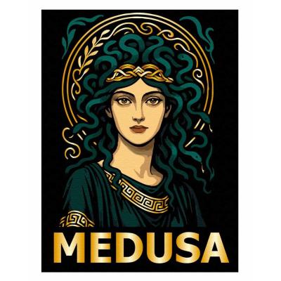 Картина за номерами Brushme Медуза (RBS1043B)