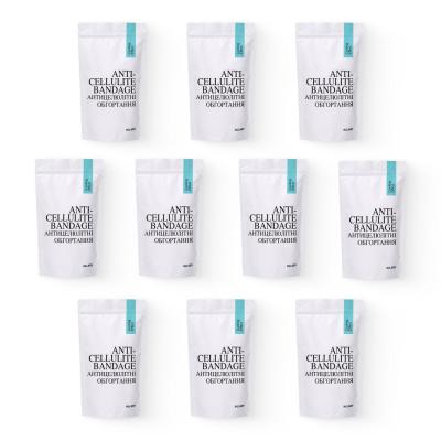 Комплекс охолоджуючих антицелюлітних обгортань для тіла Hillary Anti-Cellulite Pro Max cooling effect (10 уп.)