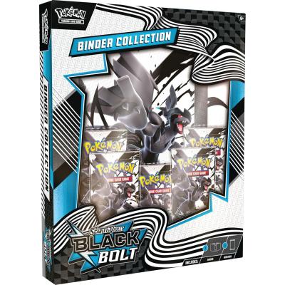 ​​Настільна гра Pokemon Black Bolt Binder Collection SV10.5 (196214113947)