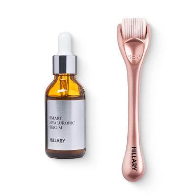 Гіалуронова сироватка Hillary Smart Hyaluronic, 30 мл + Мезороллер для обличчя Hillary