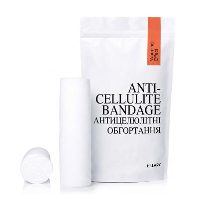 Антицелюлітні обгортання з розігрівальним ефектом Hillary Anti-cellulite Bandage Warming Effect