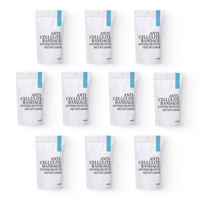 Комплекс антицелюлітних моделюючих обгортань з Ніацинамідом Hillary Niacinamide Cold Slim (10 уп.)