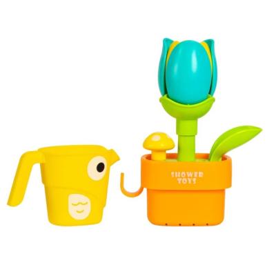 ​Набір іграшок для ванни Baby Team Чарівна квітка помаранчевий горщик блакитна квітка (9031/2)
