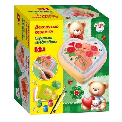 Набір для творчості Ranok Creative Скринька Ведмедик (10100767У)