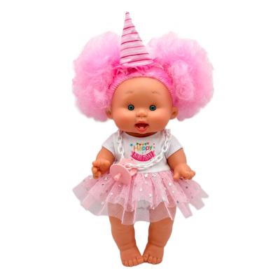 Пупс Nines d'Onil Cotton candy з рожевим волоссям (8435054304040/5)