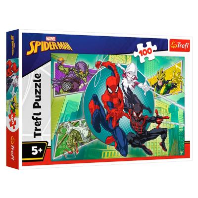 Пазл Trefl Marvel Маска Людини-павука 100 елементів (16519)