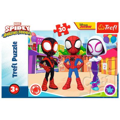 Пазли Trefl Пригоди Павучка та друзів 30 елементів (18285)
