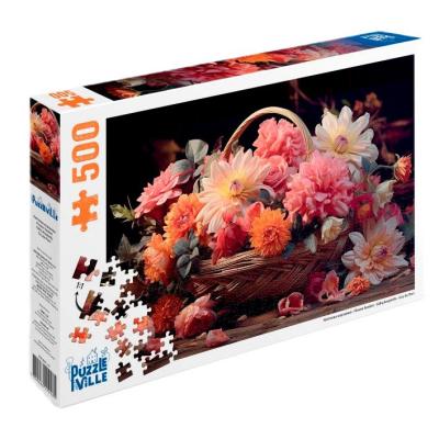 Пазл Puzzleville Квіткова корзинка 500 елементів (PZL500_14)