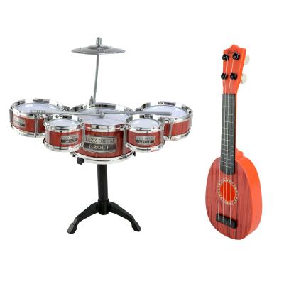 ​Музичні інструменти Країна Іграшок Барабанна установка та гітара (333-018)
