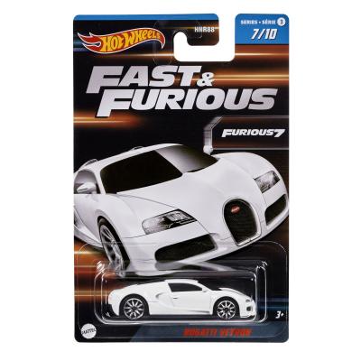​Автомодель Hot Wheels Форсаж Bugatti Veyron біла (HNR88/HNT17)