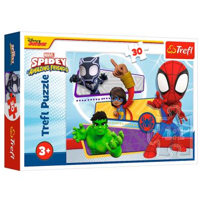 Пазл Trefl Marvel Відважний Людина-павук 30 елементів (18322)