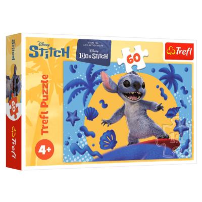 Пазл Trefl Disney Stitch The Movie День зі Стічем 60 елементів (17407)