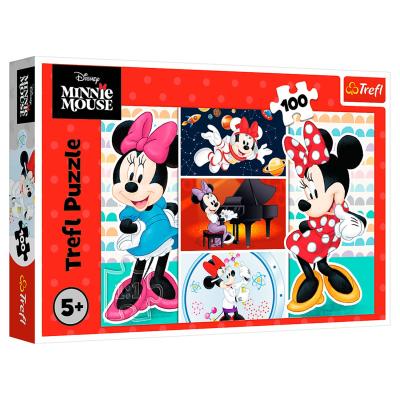 Пазл Trefl Disney Minnie Забавна Мінні 100 елементів (16517)