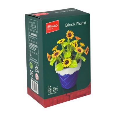 ​Конструктор Sembo Block Florist Соняшники 96 деталей (601289)