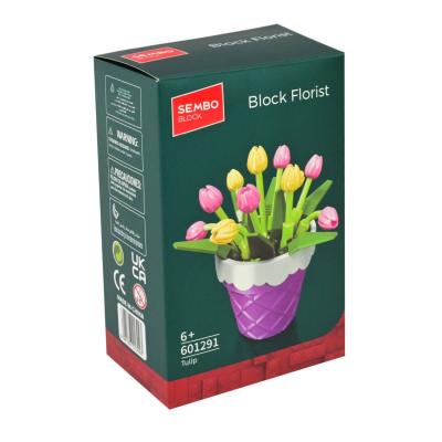 ​Конструктор Sembo Block Тюльпани 69 деталей (601291)