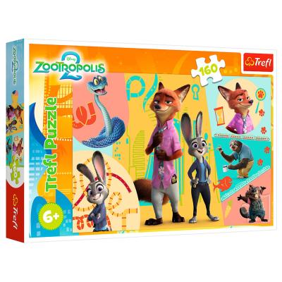 Пазл Trefl Разом у Зоотрополії 160 елементів (15429)