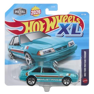 Автомодель Hot Wheels XL 1992 Ford Mustang Foxbody (JKL02/3)