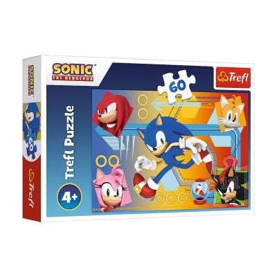 Пазл Trefl Сонік в дії 60 елементів (17387)