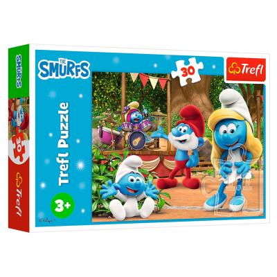 Пазл Trefl The Smurfs Смурфет і Смурфики 30 елементів (18312)