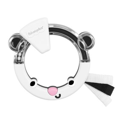 Брязкальце Fisher-Price Різнокольорові петельки біле (JKW53/4)